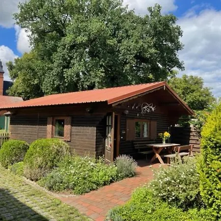 公寓 Schoenfelder Blockhaeuschen *