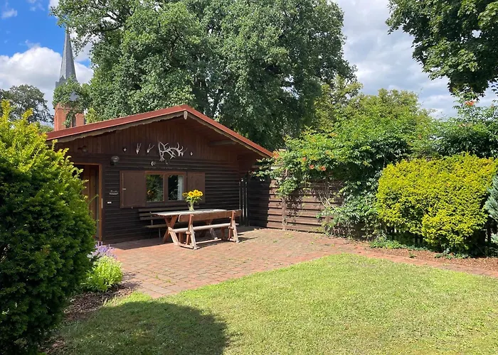 公寓 Schoenfelder Blockhaeuschen Steinfeld (Saxony-Anhalt)