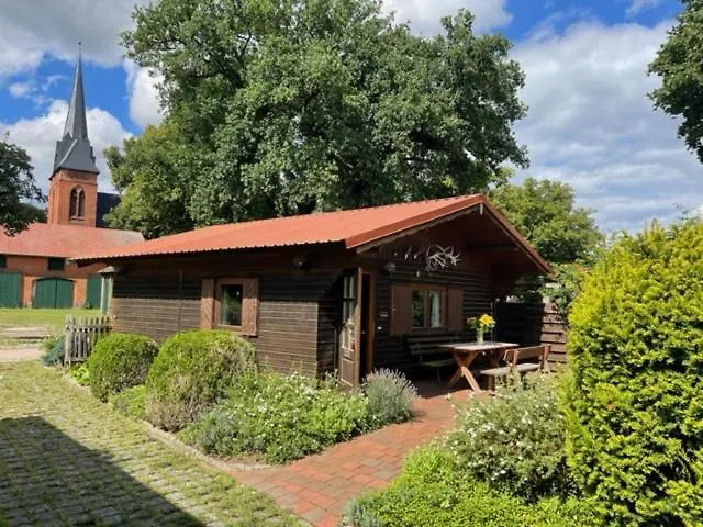 公寓 Schoenfelder Blockhaeuschen *